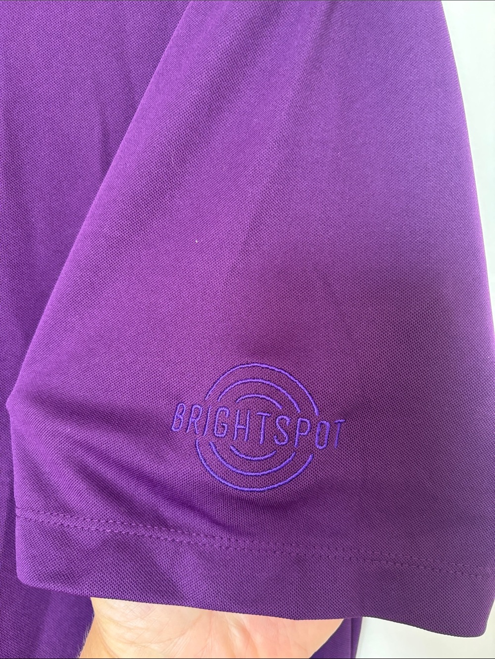 Nike Golf Purple Dr-Fit Polo Shirt size M - Picture 7 of 7